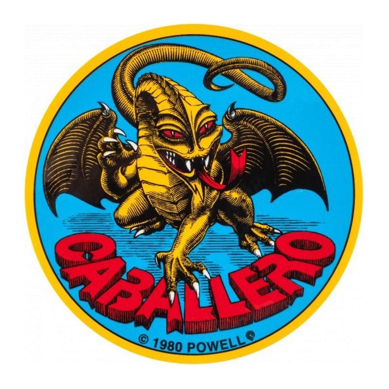 Bones Brigade 3.5 Cab Original Dragon  Skateboard Sticker