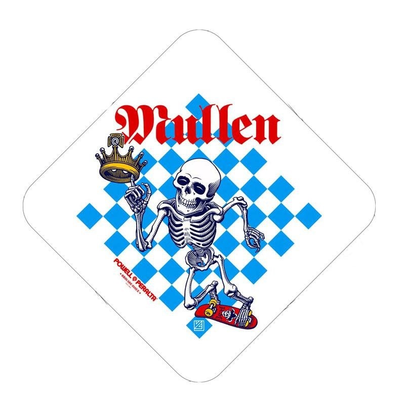 Bones Brigade 4.375 x 4.375 Mullen Chess Skateboard Sticker