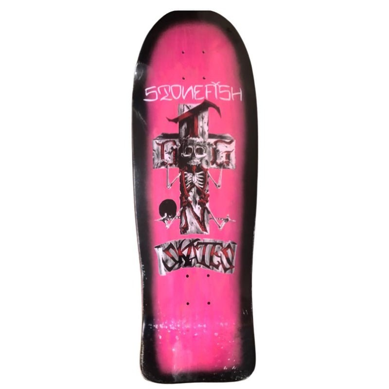 Dogtown 10.125 x 30.325 Stonefish Reissue Red/Black Fade Skateboard Deck