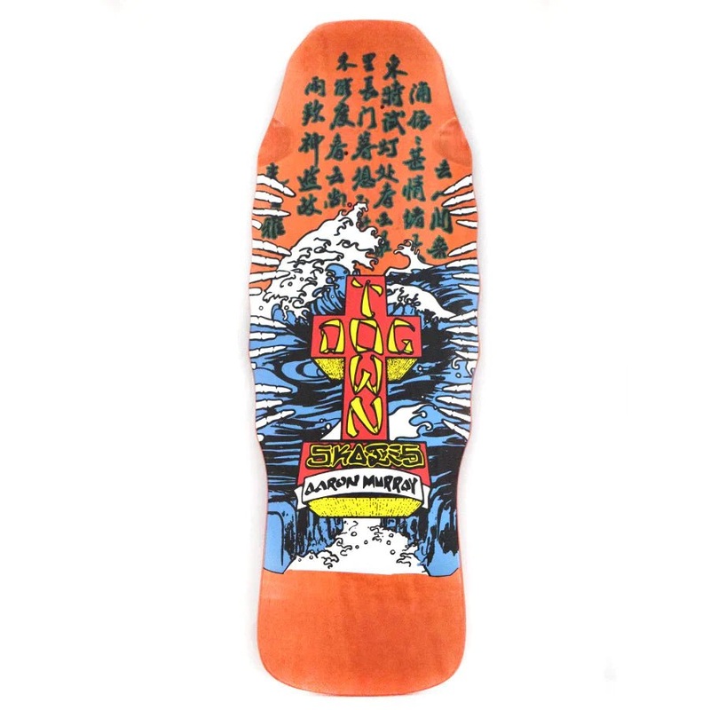 Dogtown 10.5 x 31 Aaron Murray ReIssue Made in USA (ORANGE STAIN) Skateboard Deck