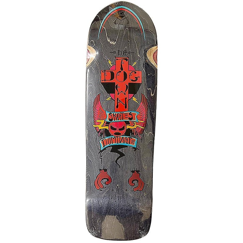 Dogtown 9.0 x 31.875 Dominate Black Stain Skateboard Deck