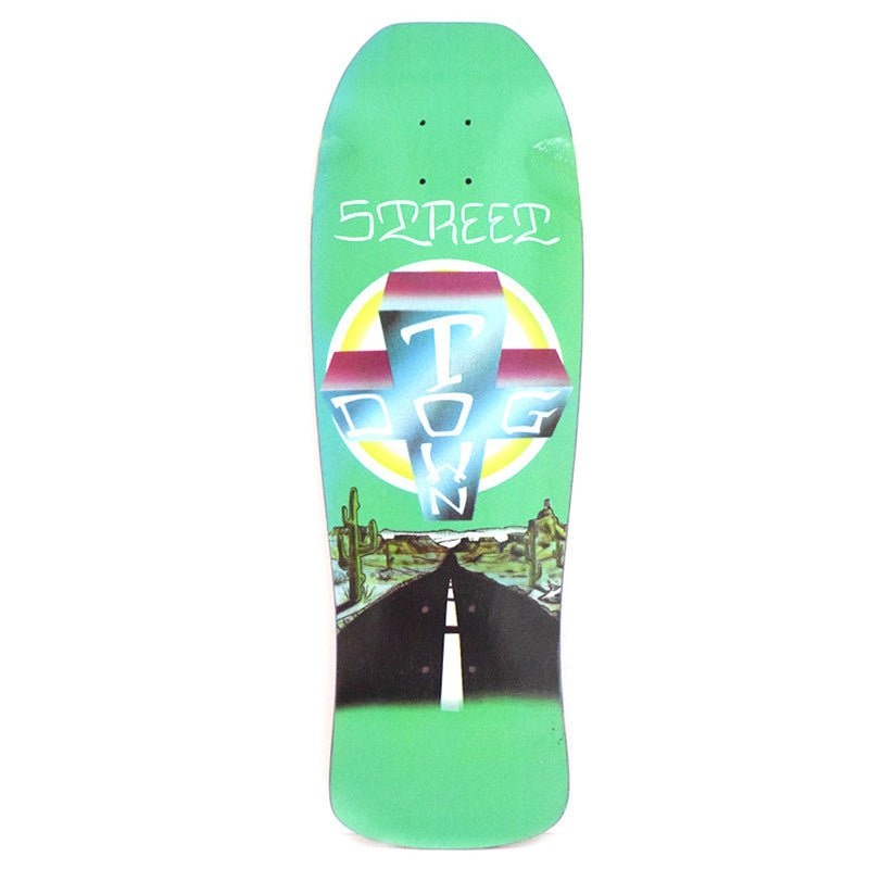 Dogtown 9.625 x 29.575 Street Reissue (LIGHT GREEN) Skateboard Deck