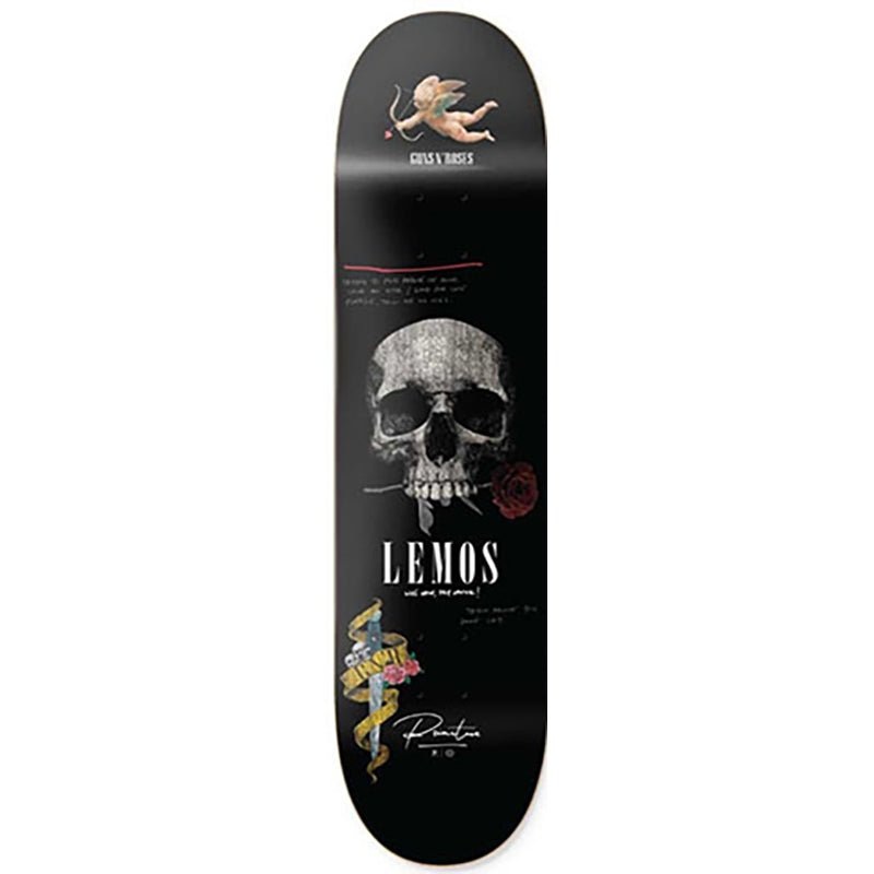 Primitive x Guns N’ Roses 8.25 Lemos Don’t Cry Skateboard Deck