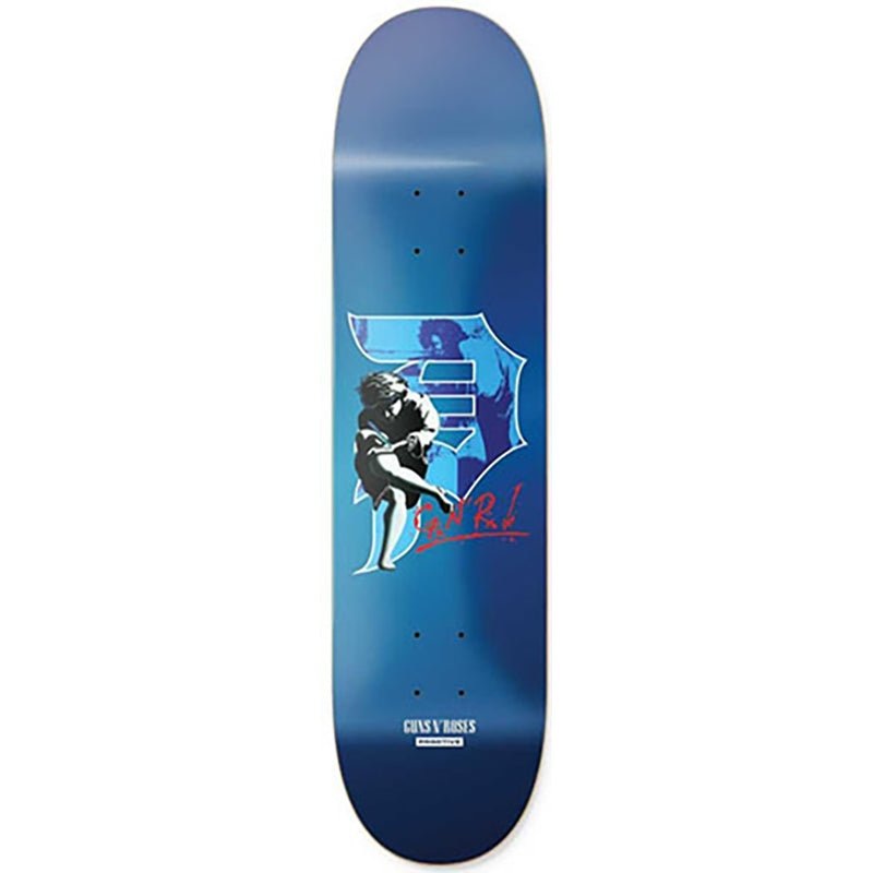 Primitive x Guns N’ Roses 8 x 31.75 Illusion Blue Skateboard Deck