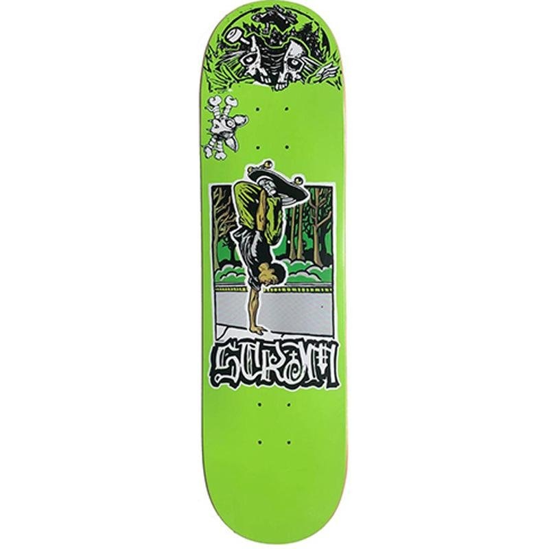 Scram 8.25 Keenan Green Skateboard Deck