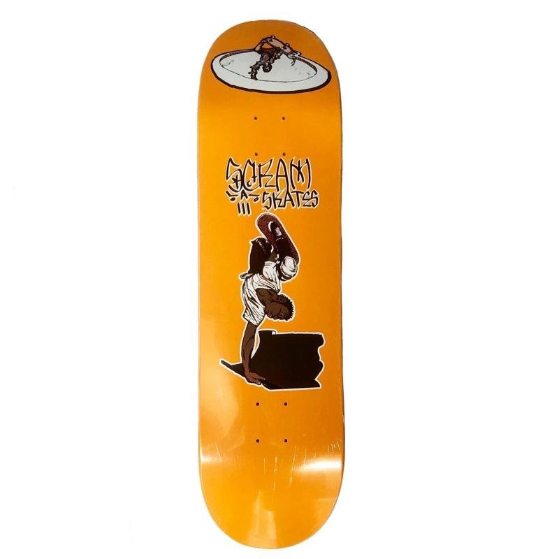 Scram 8.5 Keenan Orange Skateboard Deck