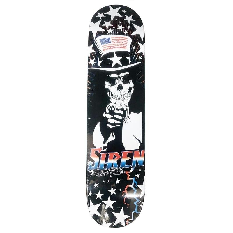 Siren 8.0 Uncle Sam USA Re-Issue Skateboard Deck