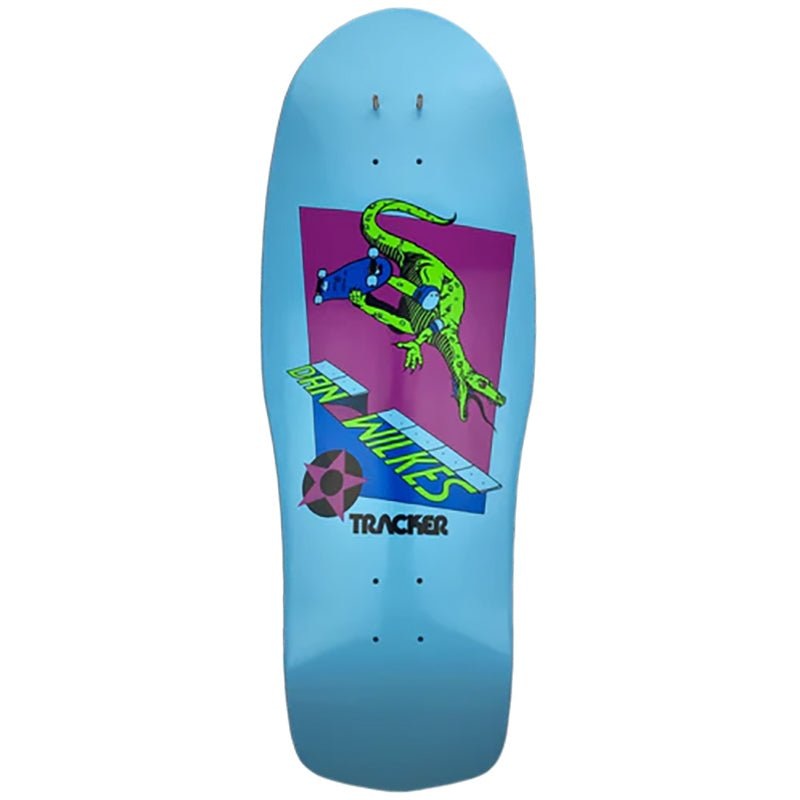 Tracker 10.5 x 31 Modern Concave BLUE DIP Dan Wilkes Skateboard Deck