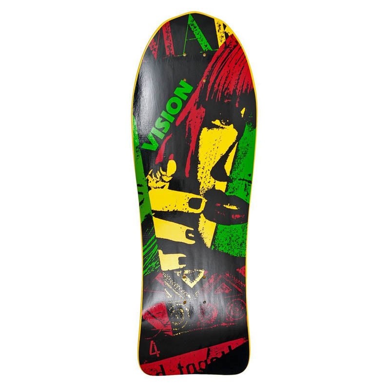 Vision 10.5x 30.5 Aggressor (GREEN) Skateboard Deck