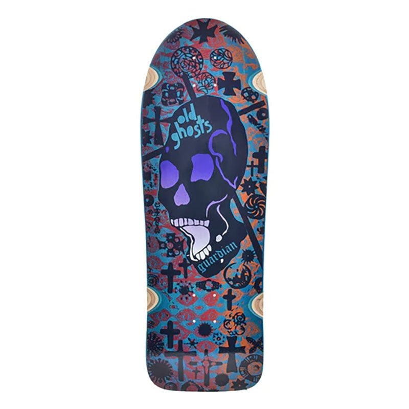 Vision 10 x 30 Old Ghost (BLUE STAIN) Skateboard Deck