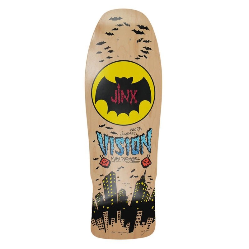 Vision 10x 30.25 Jinx Mini Pro Model Modern Concave (NATURAL) Skateboard Deck