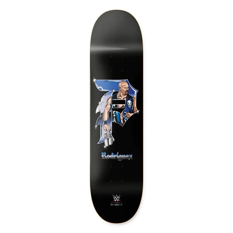 Primitive x WWE  8.625 x 32.125 RODRIGUEZ COLD ONE Skateboard Deck