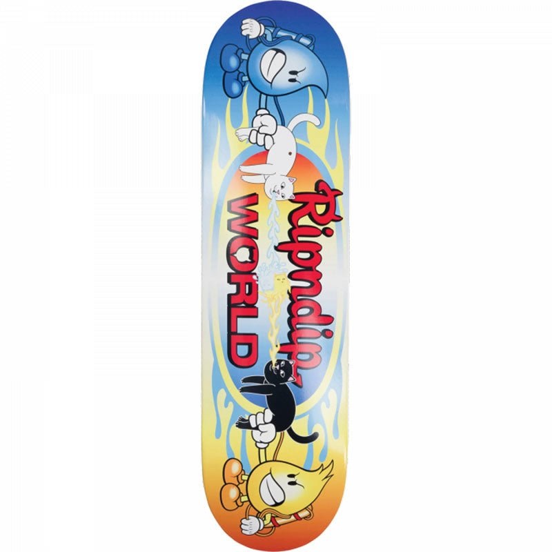 Rip-N-Dip 8.5 WATER FIRE Skateboard Deck