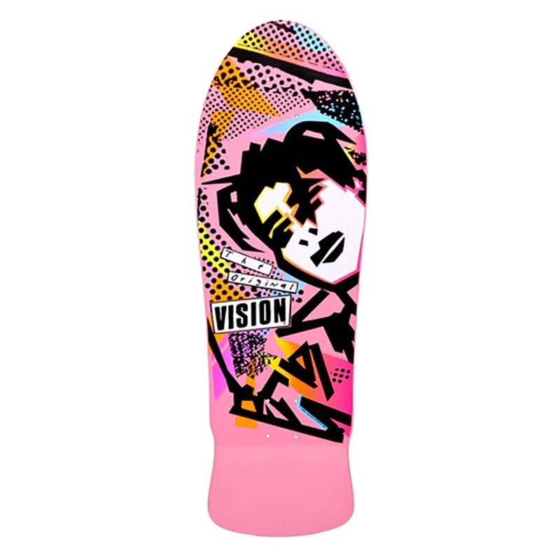 Vision 10 x 30 Original MG (PINK DIP) Skateboard Deck