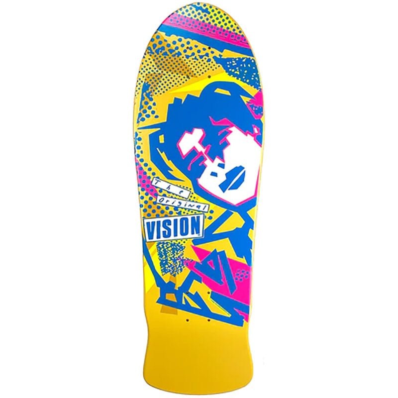Vision 10 x 30 Original MG (YELLOW DIP) Skateboard Deck
