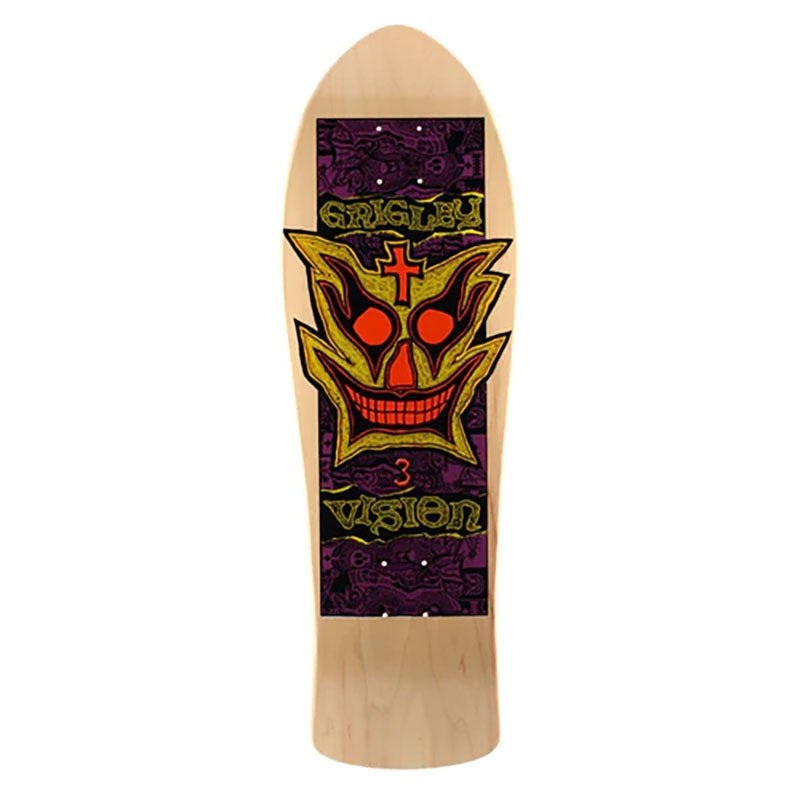 Vision 9.75 x 31 Grigley 3 NATURAL Skateboard Deck