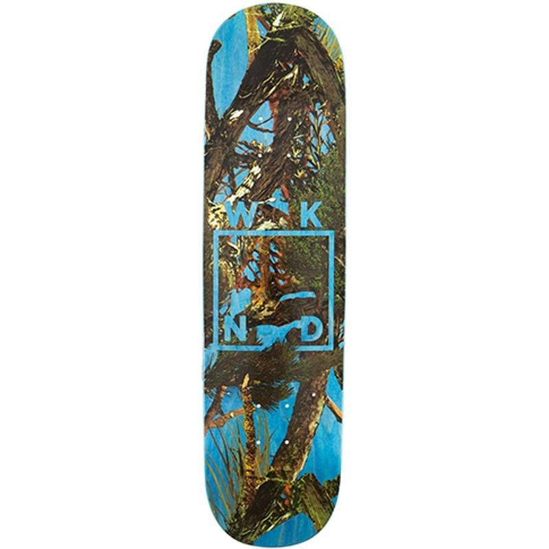 WKND 8.0 Camo Logo Blue Skateboard Deck