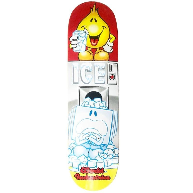 World Industries 8.5 Ice Cube Willy Skateboard Deck