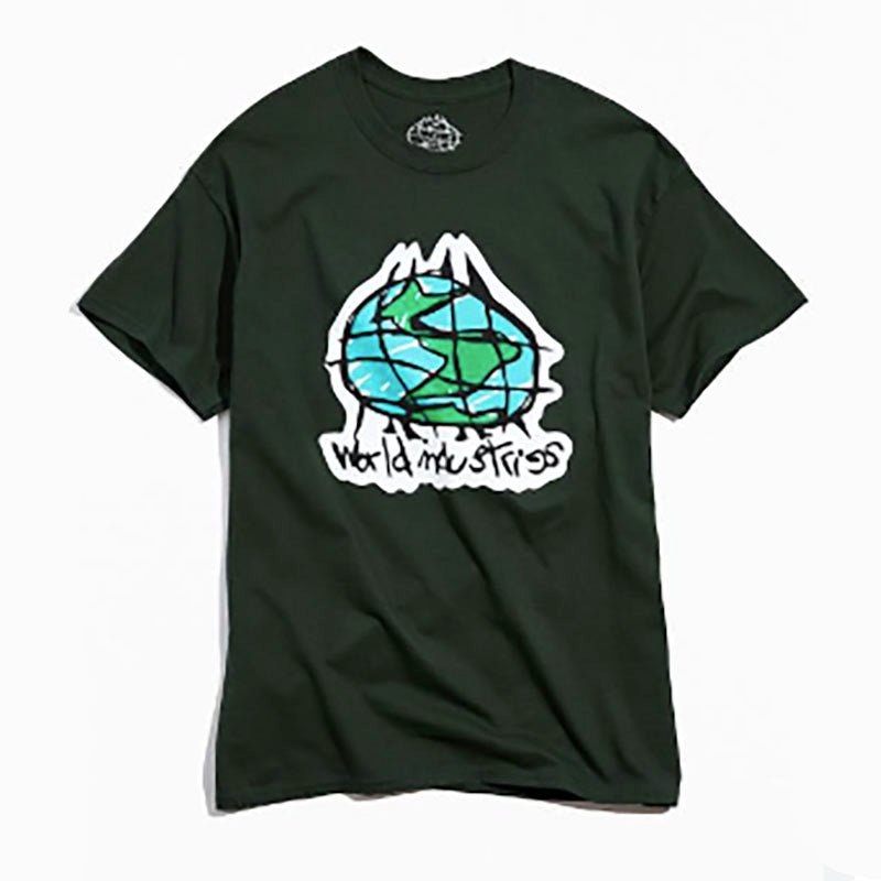 World Industries Scribble Green T-Shirts