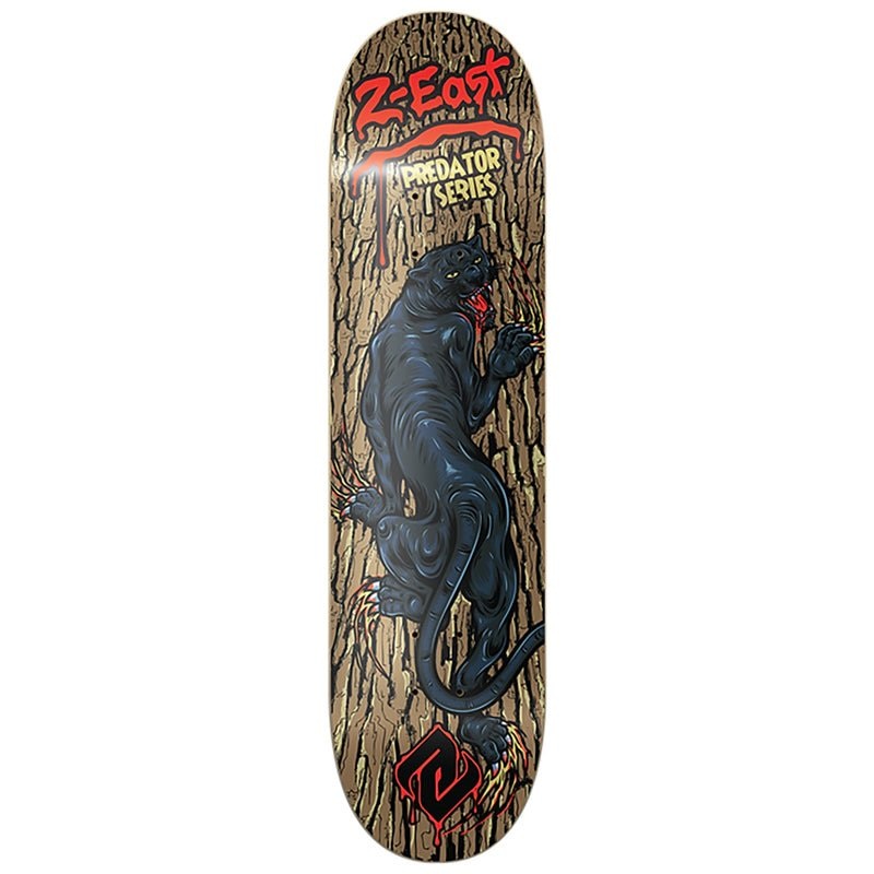 Z-East 8.25 x 32  Black Panther Skateboard Deck