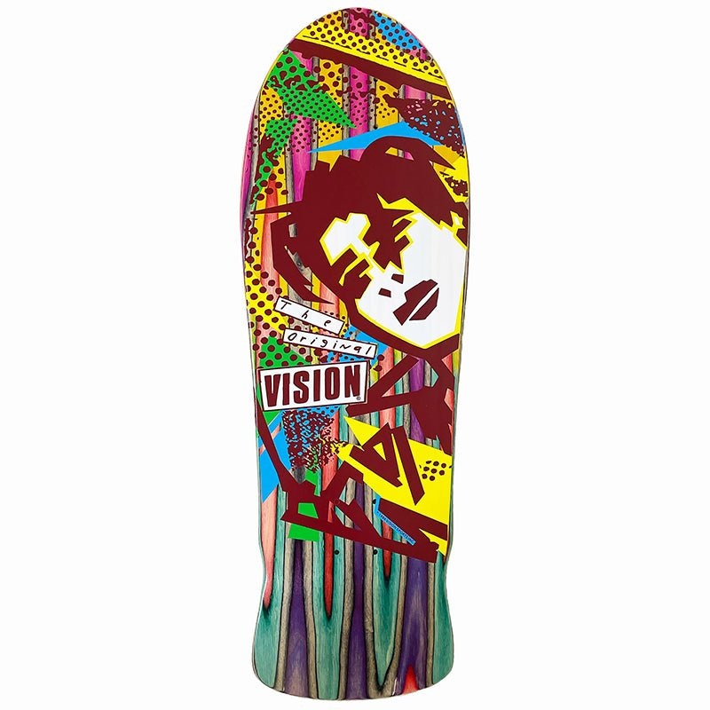 Vision 10 x 30 Original MG Limited Swirl Skateboard Deck (#V1)