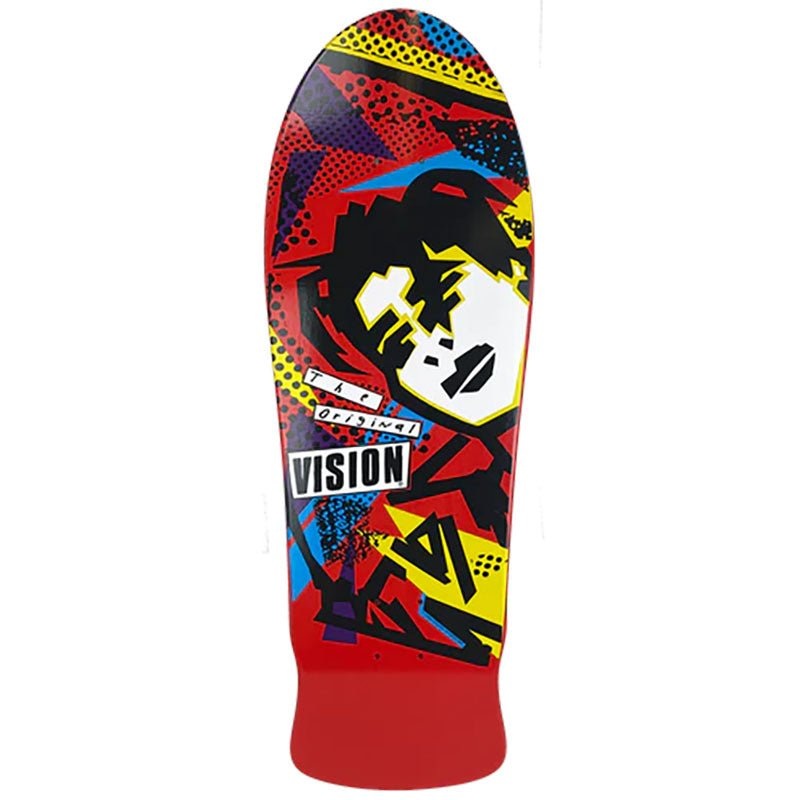 Vision 10 x 30 Original MG (RED DIP) Skateboard Deck