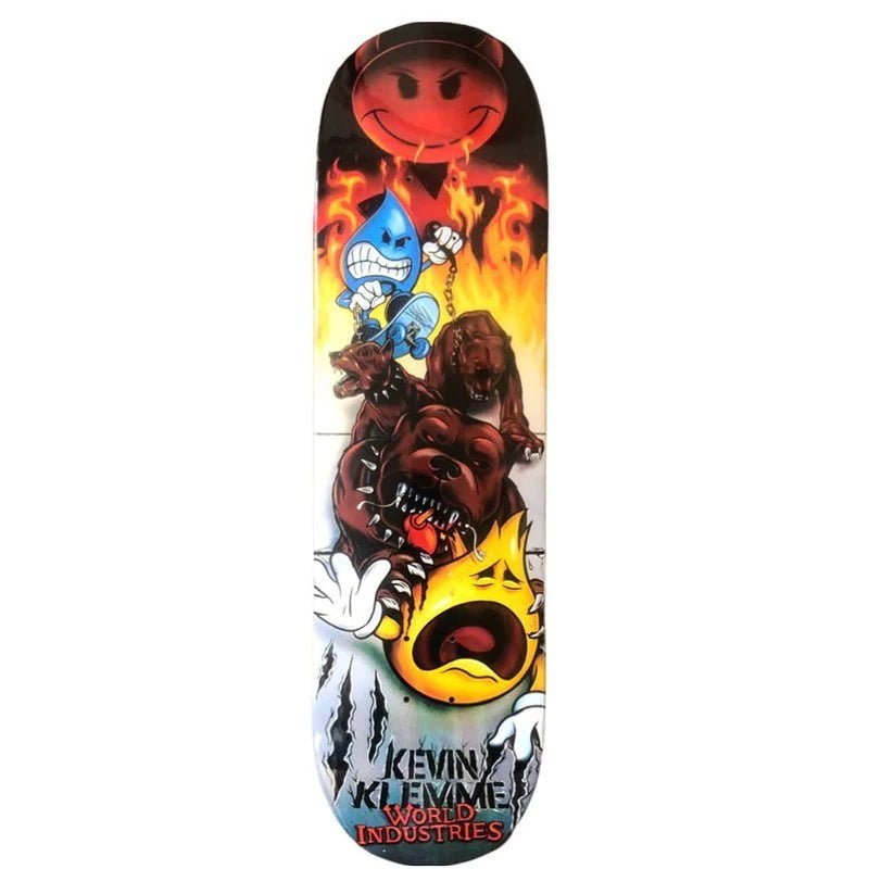 World Industries 8.38 Klemme Pit Bull Skateboard Deck