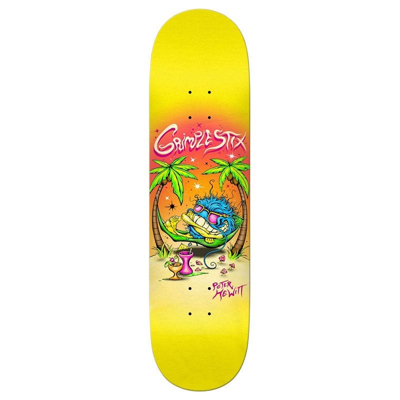 Anti-Hero 8.5 x 32.18 GRIMPLE STIX HEWITT GRIMPLE BEACH Skateboard Deck