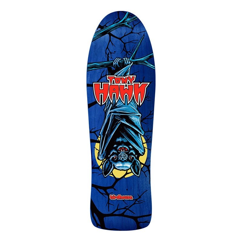 Birdhouse 10.25 x 32  HAWK THE BAT Shaped Skateboard Deck