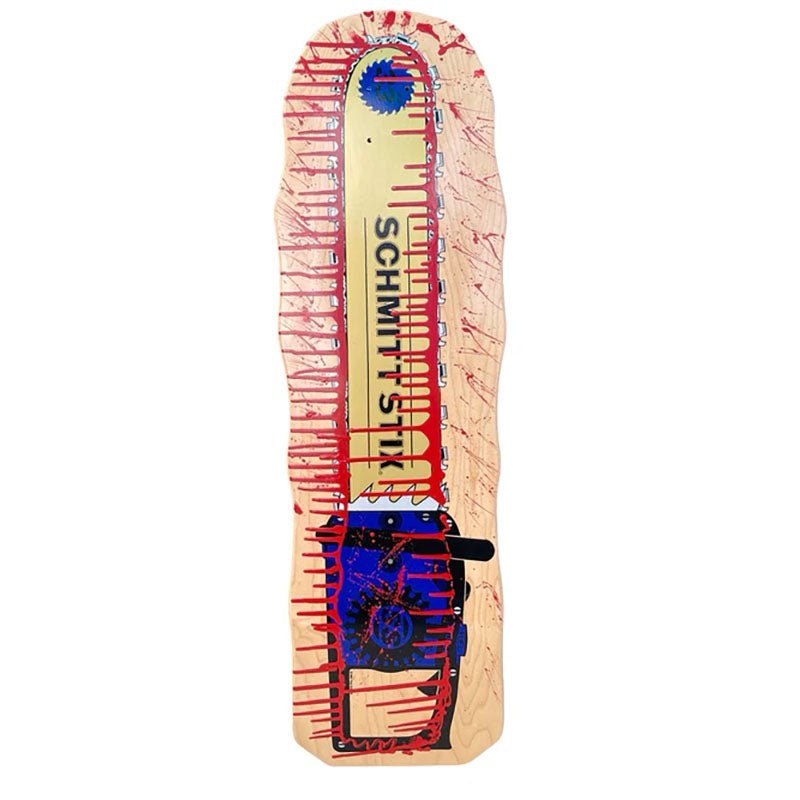 Bloody Schmitt Stix Chainsaw Deck 10x 33 NATURAL BLOODY Halloween Special Limited