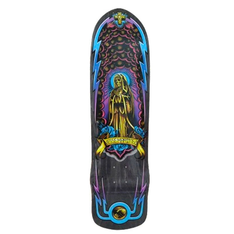 Dogtown 8.625 x 32.575 Jesse Martinez Guadalupe Handshake M80 Black Stain Skateboard Deck
