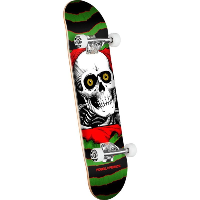 Powell Peralta 8 x 31.45 Ripper Birch Green/Red Complete Skateboard