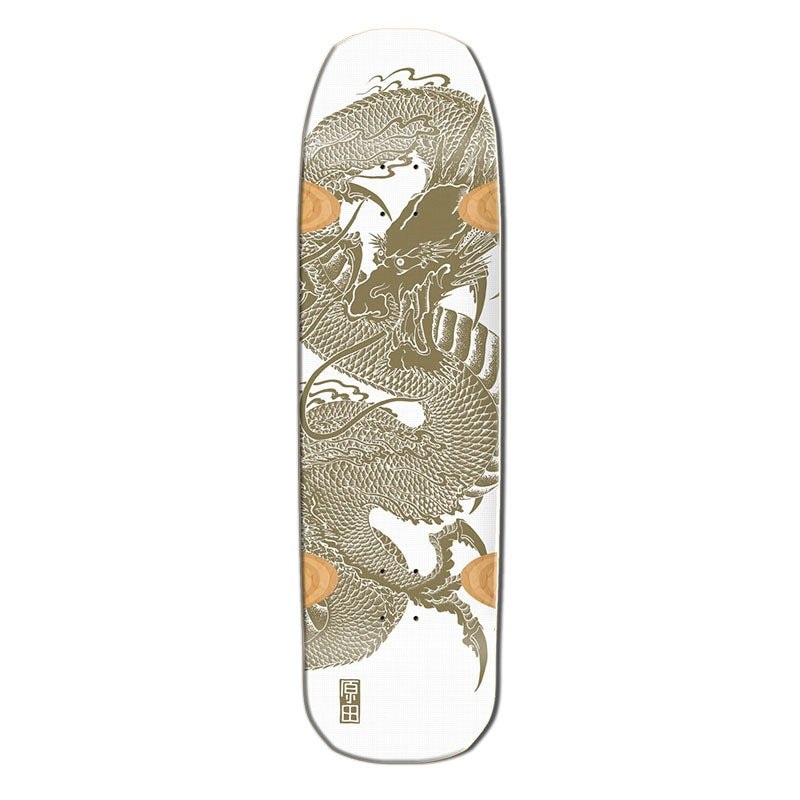 Santa Monica Airlines Series 3 Limited 9 x 32.25 Smart Tech Gold BENNETT HARADA DRAGON Skateboard Deck