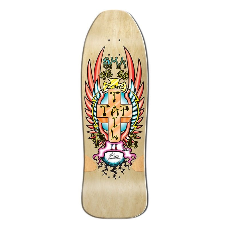 Santa Monica Airlines Series Three 9.5 x 30 PC Natural Stain Skateboard Deck