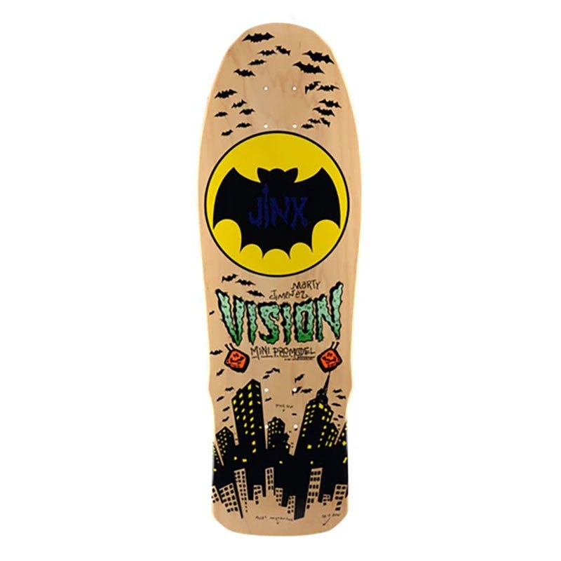 Vision 9.5 x 29.5 Jinx Mini NATURAL Skateboard Deck