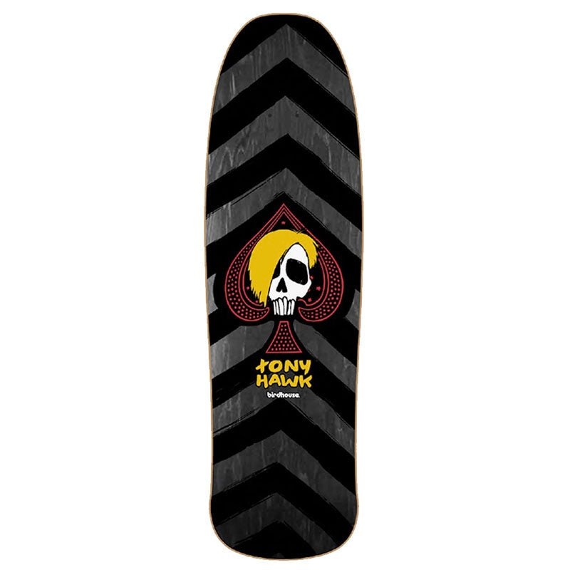 Birdhouse 9.375 TONY HAWK MCSQUEEB Shaped Skateboard Deck