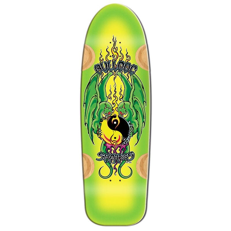 Bull Dog Skates 10.75 x 34.5625 GREEN  BEAMER 11 Skateboard Deck