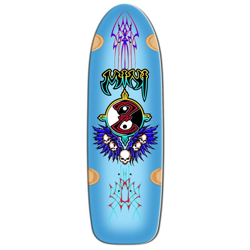 Bull Dog Skates 9.5 x 30.5 MINI Z BLUE Skateboard Deck