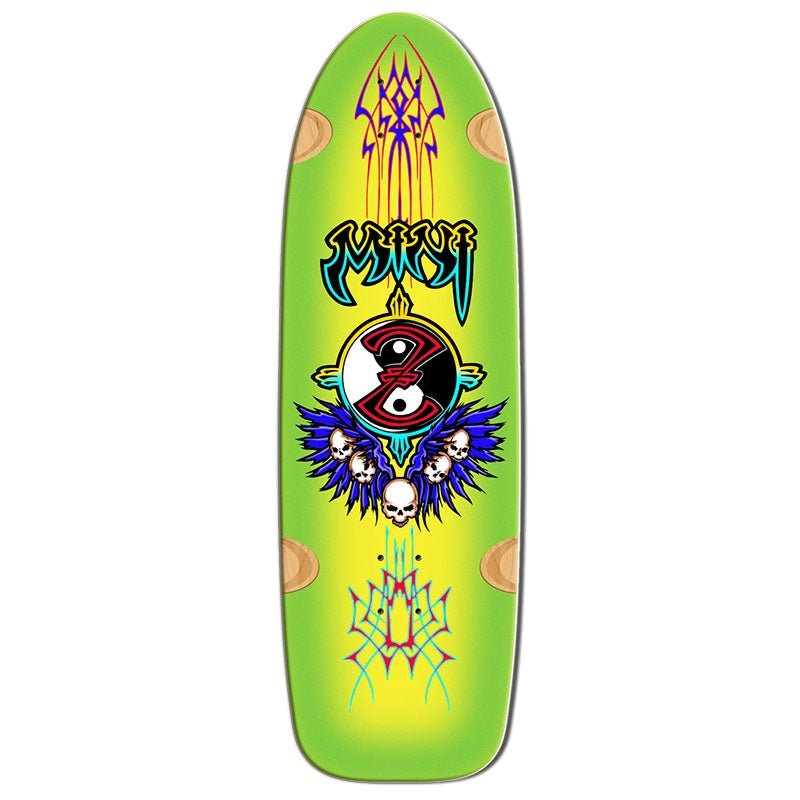 Bull Dog Skates 9.5 x 30.5 MINI Z GREEN Skateboard Deck