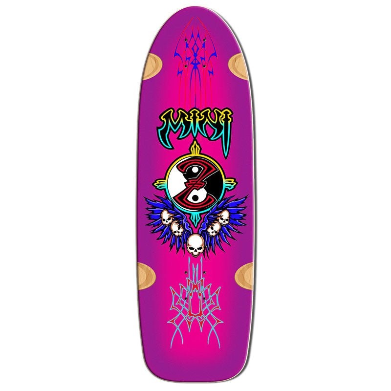 Bull Dog Skates 9.5 x 30.5 MINI Z PINK Skateboard Deck