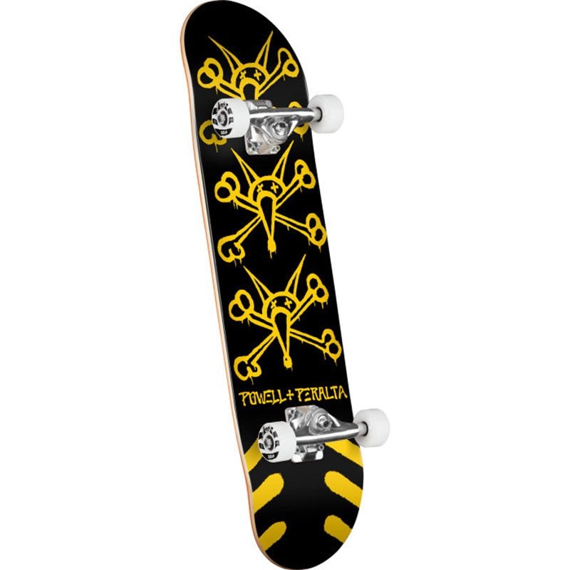 Powell Peralta  8 x 31.45 Vato Rats Birch Black/Yellow Complete Skateboard
