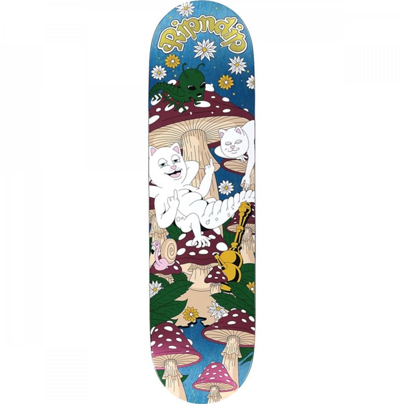 Rip-N-Dip 8.0 CATERPILLAR GARDEN Skateboard Deck