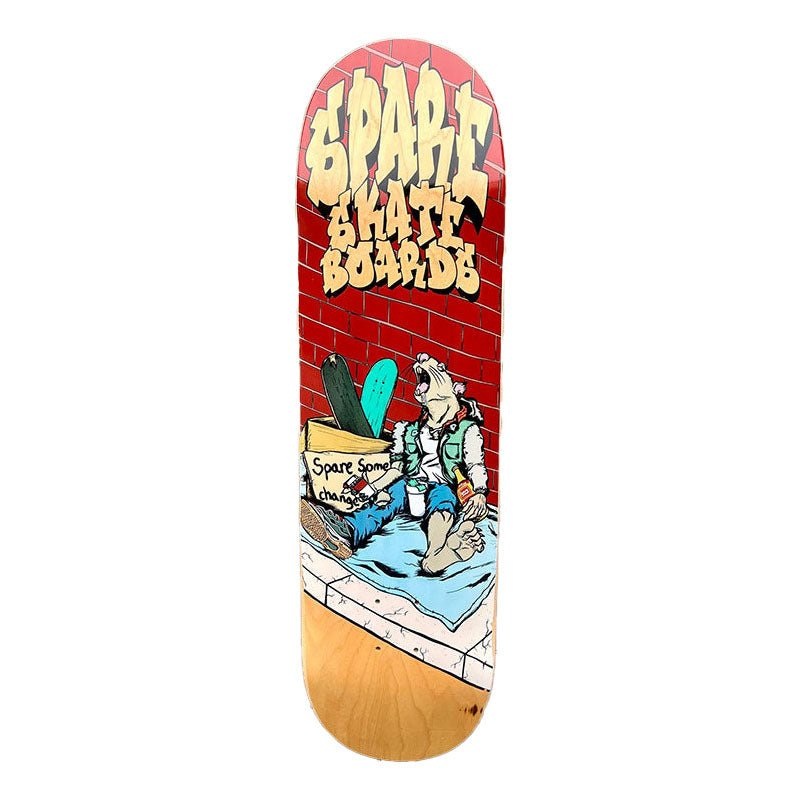 Spare 8.5 Skate Rat Skateboard Deck