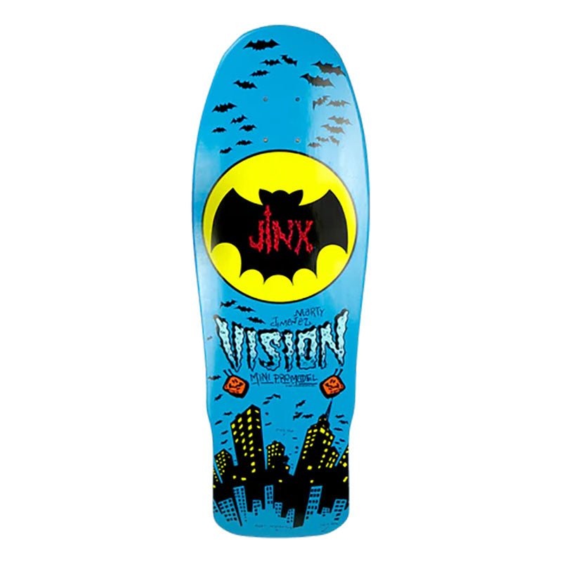 Vision 9.5 x 29.5 Jinx Mini (BLUE DIP) Skateboard Deck