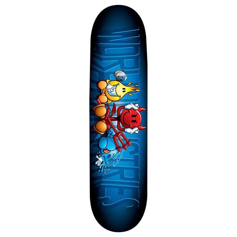 World Industries 9 SEE NO EVIL Skateboard Deck