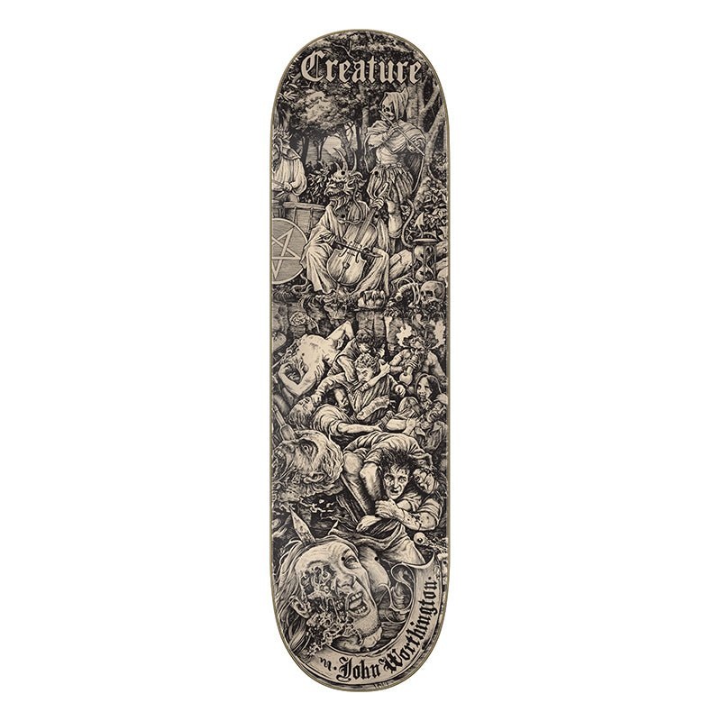 Creature 8.6 x 32.11 Worthington The Lore VX Deck Skateboard Deck