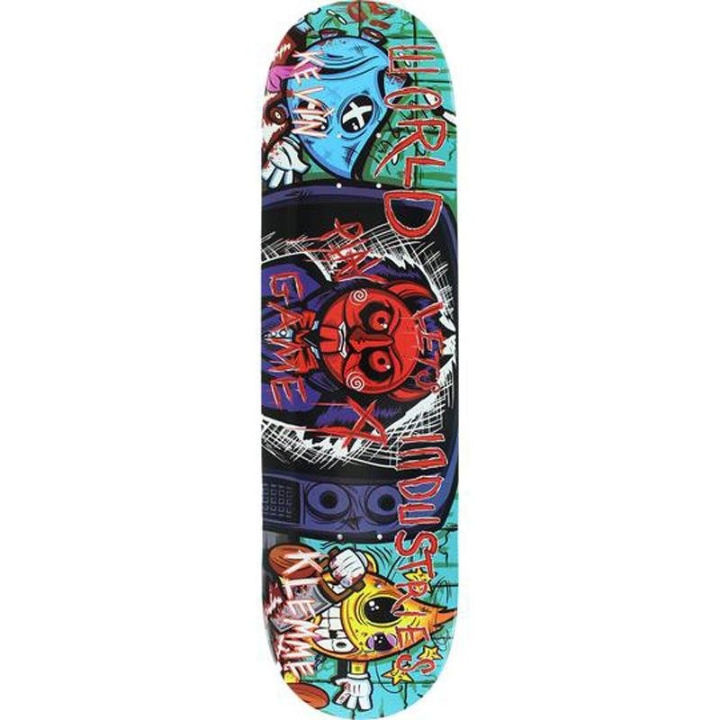 World Industries 8.25 x 32 Kevin Klemme Saw Boys Skateboard Deck
