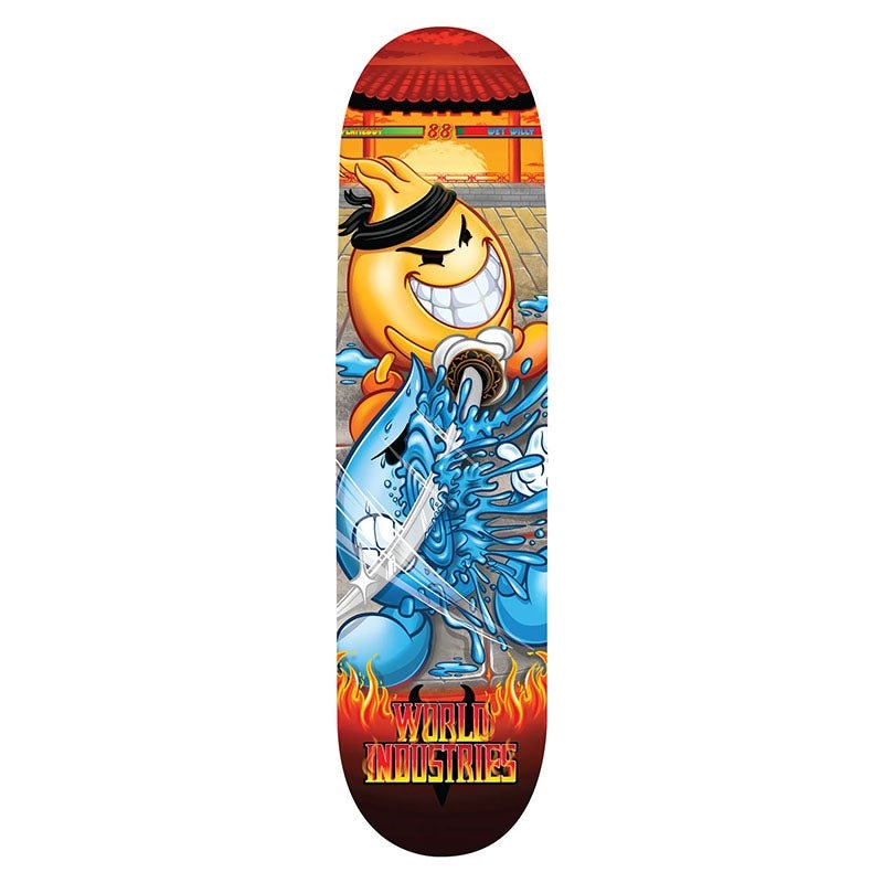 World Industries 8.25 x 32 MORTAL KOMBAT Skateboard Deck