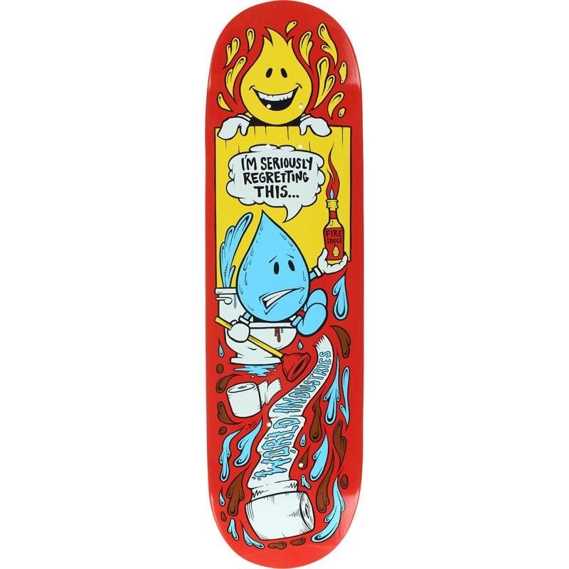 World Industries 8.38 Wet Willy ‘Regret’ Skateboards Deck