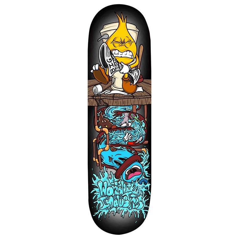 World Industries 8.5 flushed Skateboard Deck